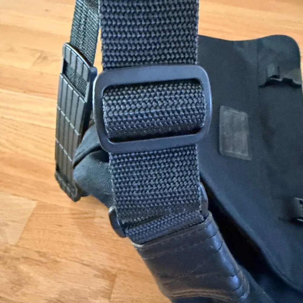 Eddie Bauer Black Messenger Bag